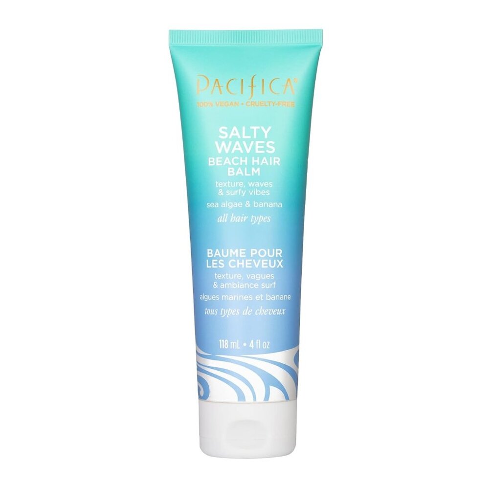 Pacifica Salty Waves Beach Hair Balm 4 Oz  Vegan & Cruelty-Free  For All Hair Ty